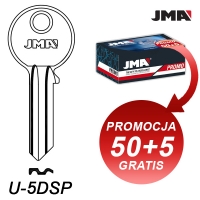 ~ JMA 038 - klucz surowy - U-5DSP - pakiet 55 sztuk